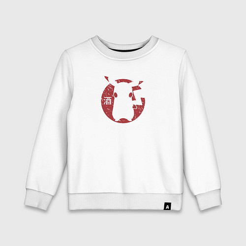 Детский свитшот Pika Sake / Белый – фото 1