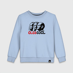 Свитшот хлопковый детский Oldscool USSR, цвет: мягкое небо