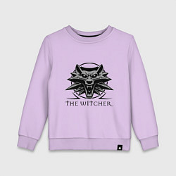 Свитшот хлопковый детский The Witcher 3, цвет: лаванда