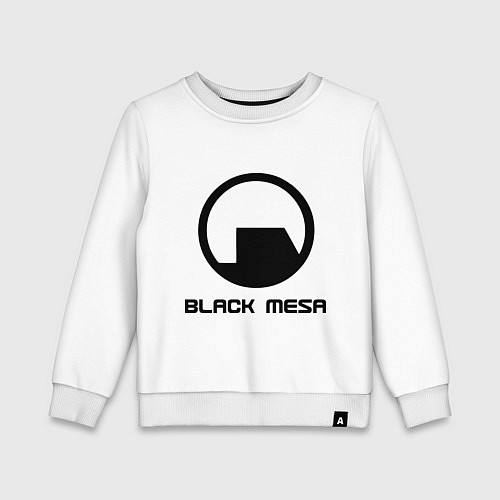 Детский свитшот Black Mesa: Logo / Белый – фото 1