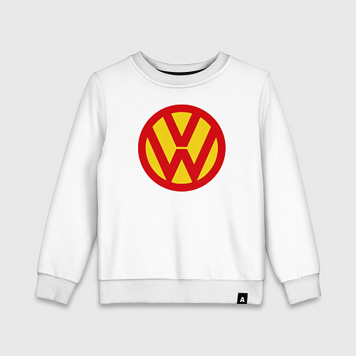 Детский свитшот Super Volkswagen / Белый – фото 1