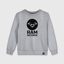 Свитшот хлопковый детский Ram Records, цвет: меланж
