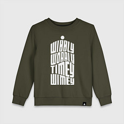 Детский свитшот Talk Whovian To Me