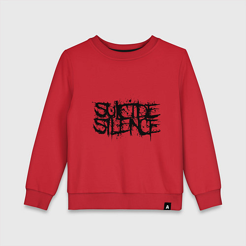 Детский свитшот Suicide Silence: Venom / Красный – фото 1