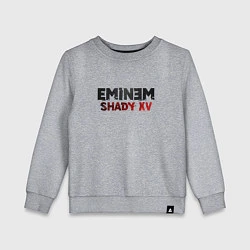 Свитшот хлопковый детский Eminem Shady XV, цвет: меланж