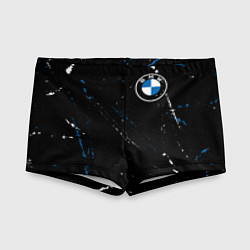 Плавки для мальчика BMW БМВ, цвет: 3D-принт