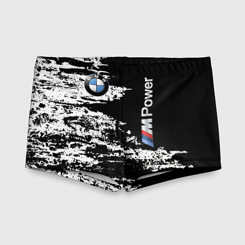 Детские плавки BMW M Power - pattern / 3D-принт – фото 1