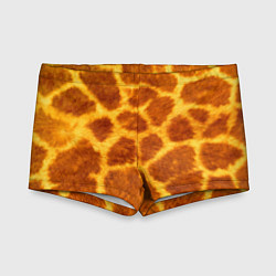 Плавки для мальчика Шкура жирафа - текстура, цвет: 3D-принт