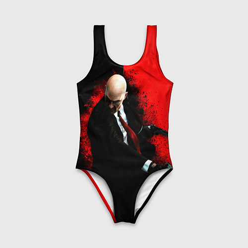 Детский купальник Hitman splash / 3D-принт – фото 1