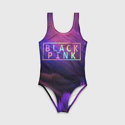 Купальник для девочки BLACKPINK COLORS, цвет: 3D-принт