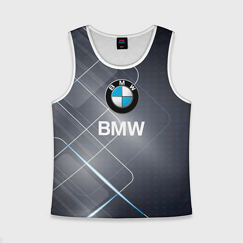 Детская майка без рукавов BMW Logo / 3D-Белый – фото 1
