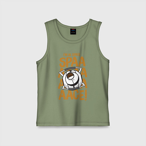 Детская майка Space / Авокадо – фото 1