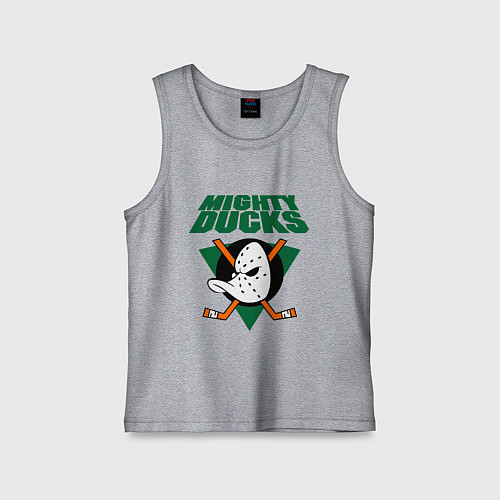 Детская майка Anaheim Mighty Ducks / Меланж – фото 1