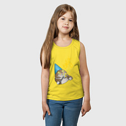 Майка детская хлопок ВЖУХ, цвет: желтый — фото 2