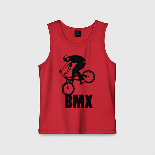 Детская майка BMX 3 / Красный – фото 1