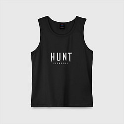 Детская майка Hunt: Showdown White Logo