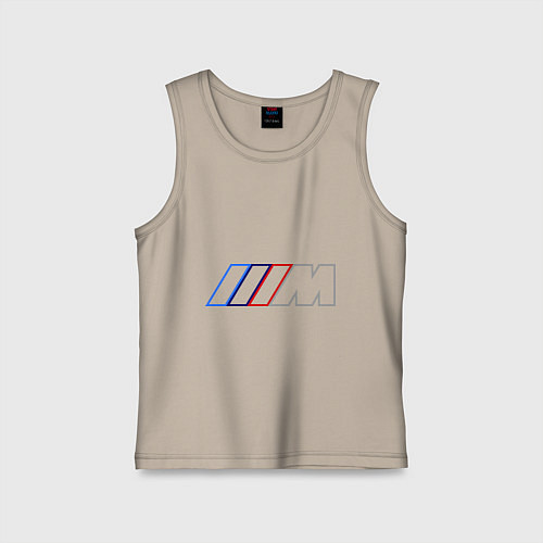 Детская майка BMW Motor Contur / Миндальный – фото 1