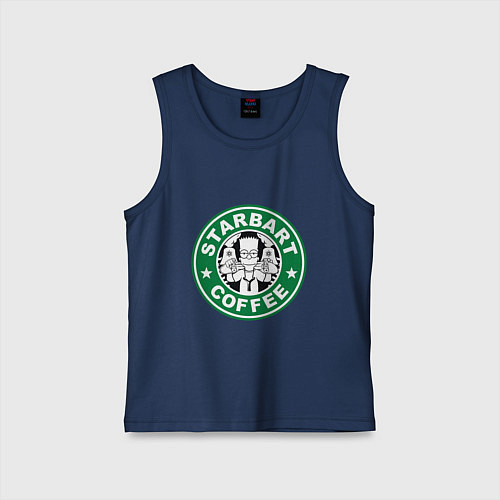 Детская майка Starbart / Тёмно-синий – фото 1