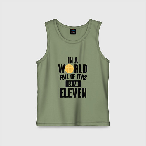 Детская майка Be A Eleven / Авокадо – фото 1