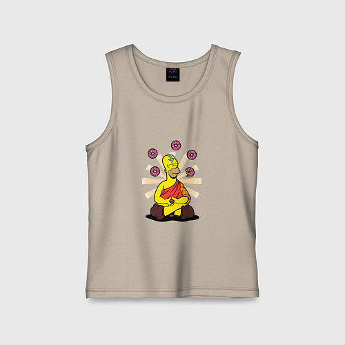 Детская майка Homer Relax / Миндальный – фото 1