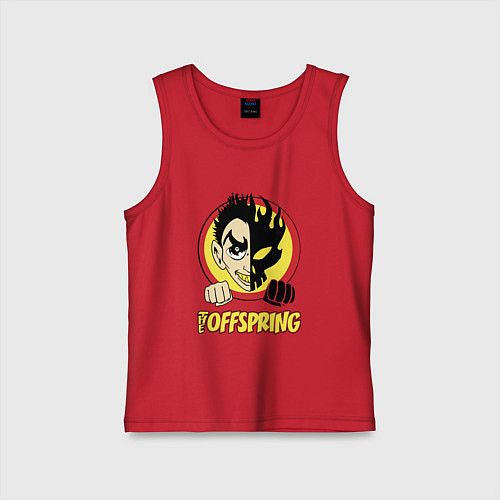 Детская майка The Offspring Boy / Красный – фото 1
