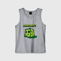 Детская майка Minecraft Creeper