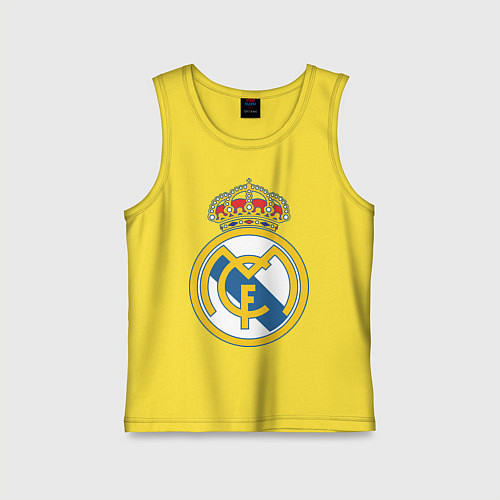 Детская майка Real Madrid FC / Желтый – фото 1