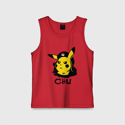 Детская майка Чю Гевара (Chu Guevara) / Красный – фото 1