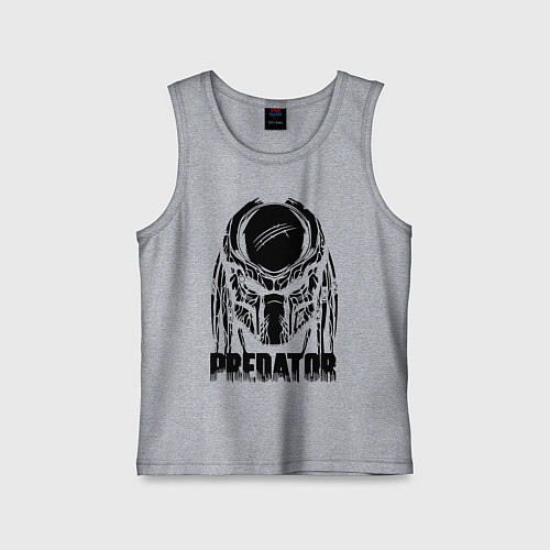 Детская майка Predator Mask / Меланж – фото 1