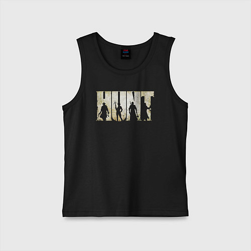 Детская майка Hunt: Showdown Logo / Черный – фото 1