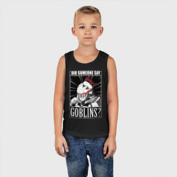 Майка детская хлопок Убийца гоблинов 9, цвет: черный — фото 2