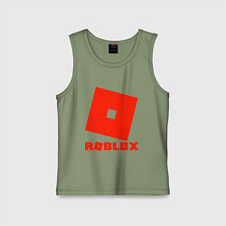 Детская майка Roblox Logo
