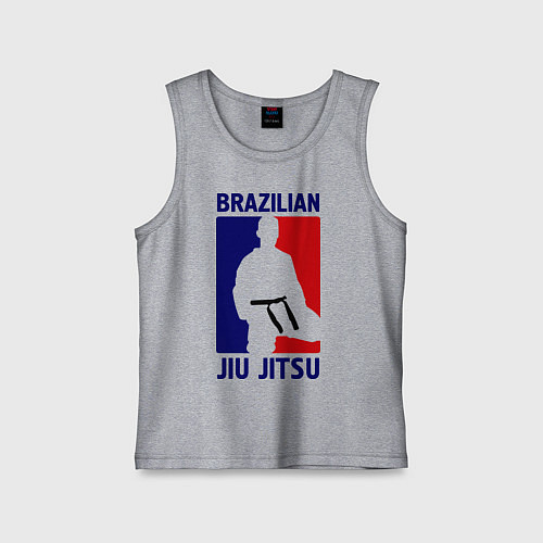 Детская майка Brazilian Jiu jitsu / Меланж – фото 1