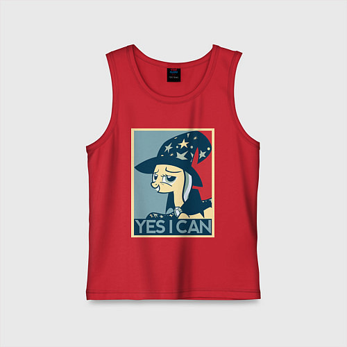 Детская майка MLP: Yes I Can / Красный – фото 1