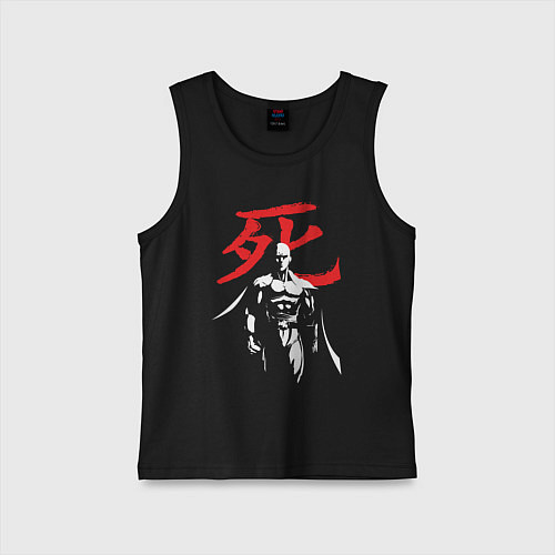 Детская майка Saitama Hero / Черный – фото 1