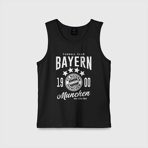 Детская майка Bayern Munchen 1900 / Черный – фото 1