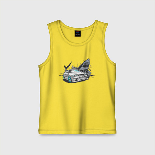 Детская майка Toyota Chaser 100 / Желтый – фото 1