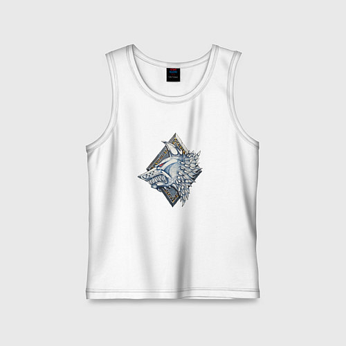 Детская майка Space Wolves / Белый – фото 1