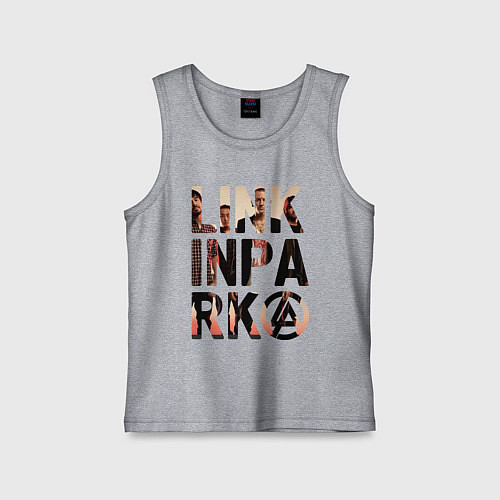 Детская майка Linkin Park / Меланж – фото 1