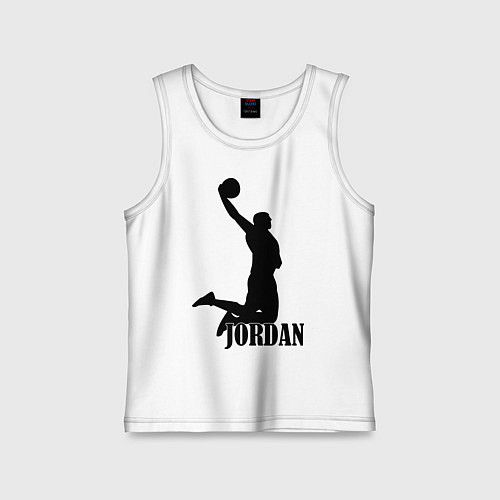 Детская майка Jordan Basketball / Белый – фото 1