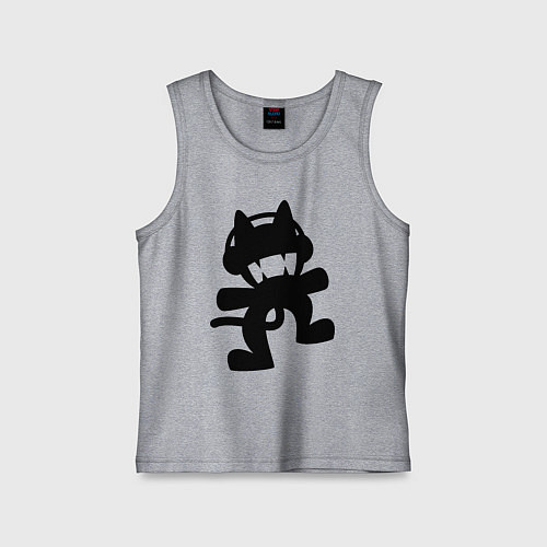 Детская майка MONSTERCAT / Меланж – фото 1