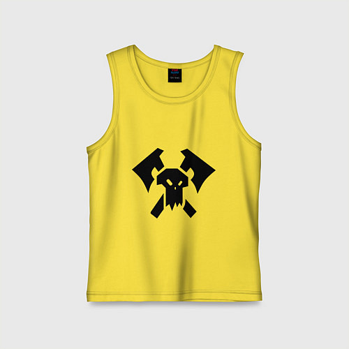 Детская майка Орки (Orks) / Желтый – фото 1