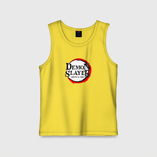 Детская майка KIMETSU NO YAIBA / Желтый – фото 1