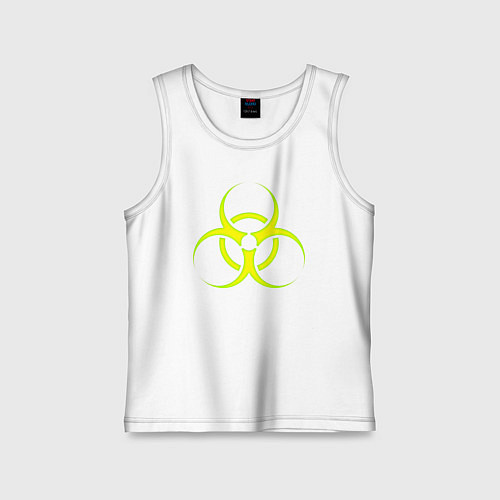 Детская майка BIOHAZARD / Белый – фото 1
