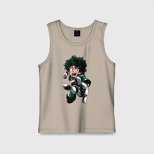 Детская майка Моя Геройская Академия / Миндальный – фото 1