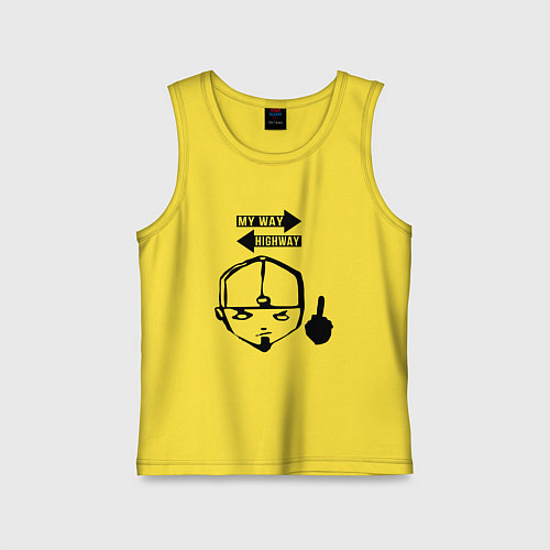 Детская майка LIMP BIZKIT / Желтый – фото 1