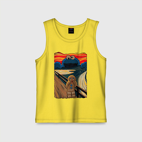 Детская майка КОРЖИК КРИК / Желтый – фото 1