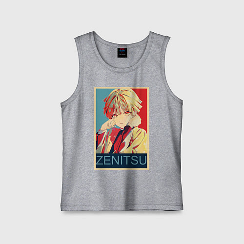 Детская майка Зеницу Агацума / Меланж – фото 1