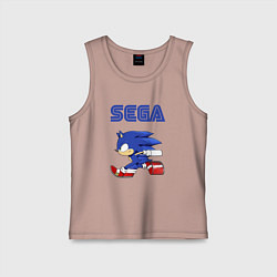 Майка детская хлопок SEGA, цвет: пыльно-розовый