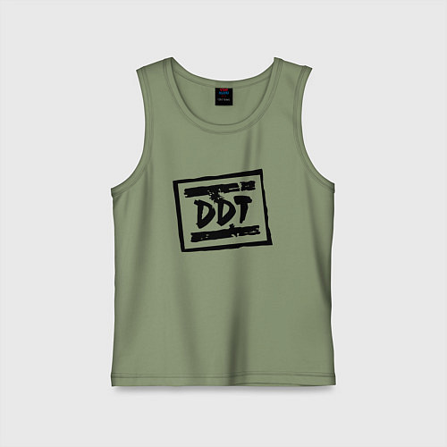 Детская майка ДДТ Лого / Авокадо – фото 1